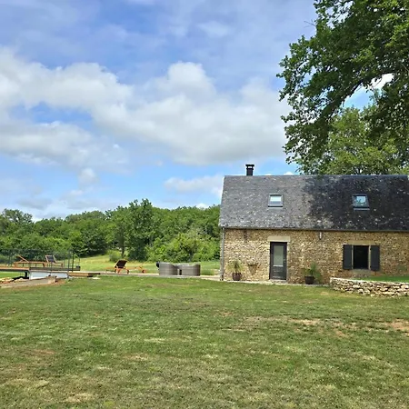 Séjour à la campagne Maison Climatisée Avec Piscine Privée, Wifi Et Parking, Animaux Bienvenus - Fr-1-616-456 Les Coteaux Perigourdins